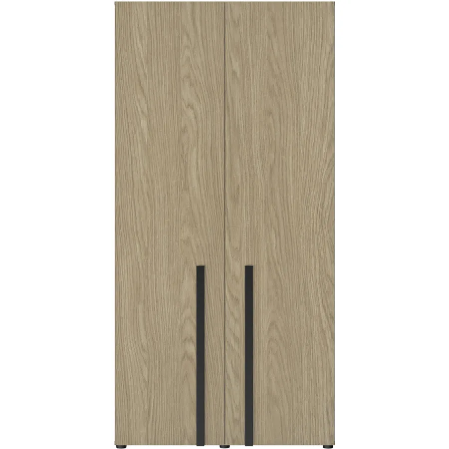 Kleiderschrank Natty eiche Holzwerkstoff B 99 cm