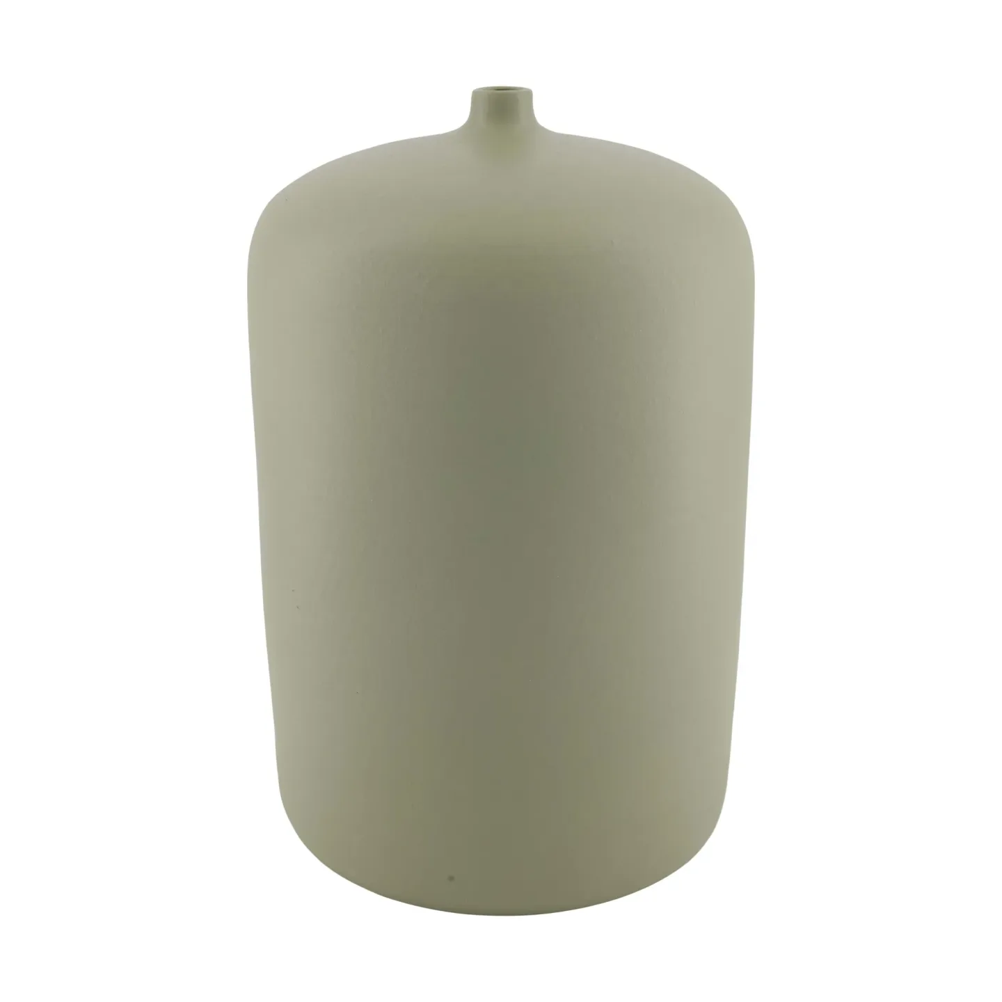 Decofinder Vase Flasche Terracotta, Grau | Schubiger Möbel