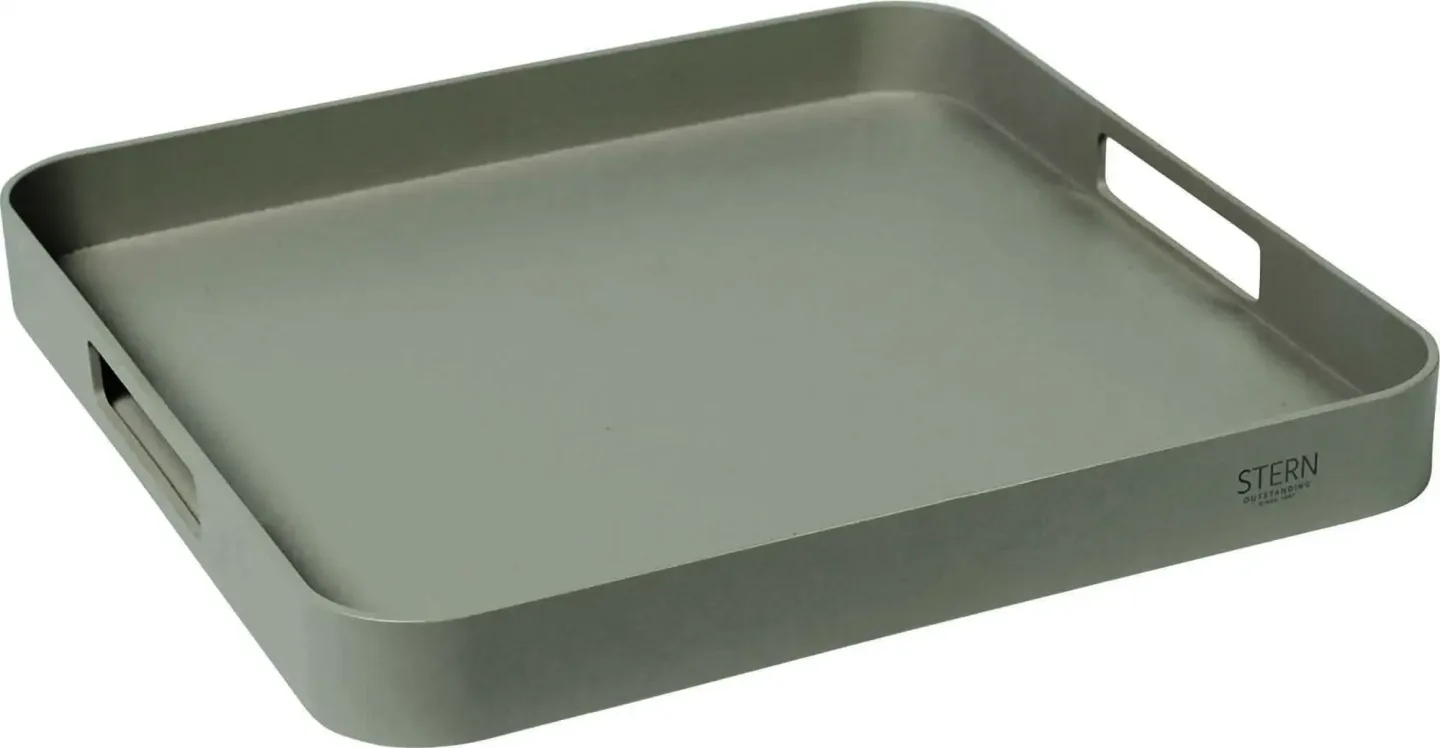 Stern Tablett Greige / 40 x 40 cm Beige | Schubiger Möbel