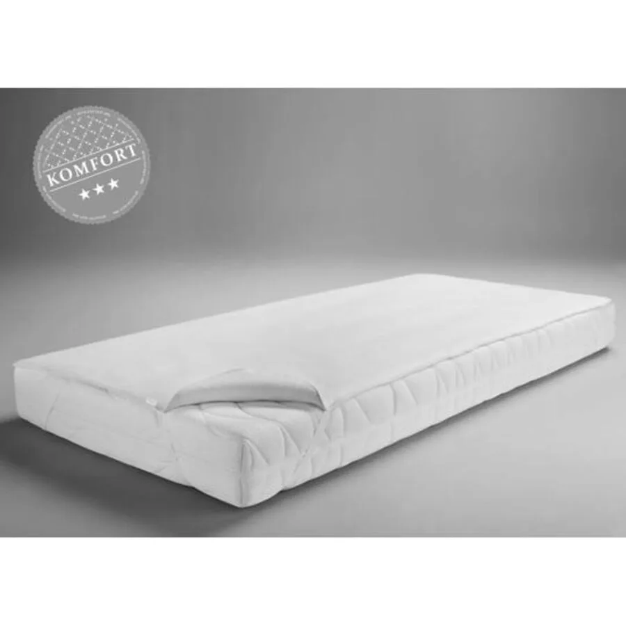 Dormisette Matratzenauflage Komfort weiss Baumwolle 130 x 290 cm - Material: Baumwoll-Flanell