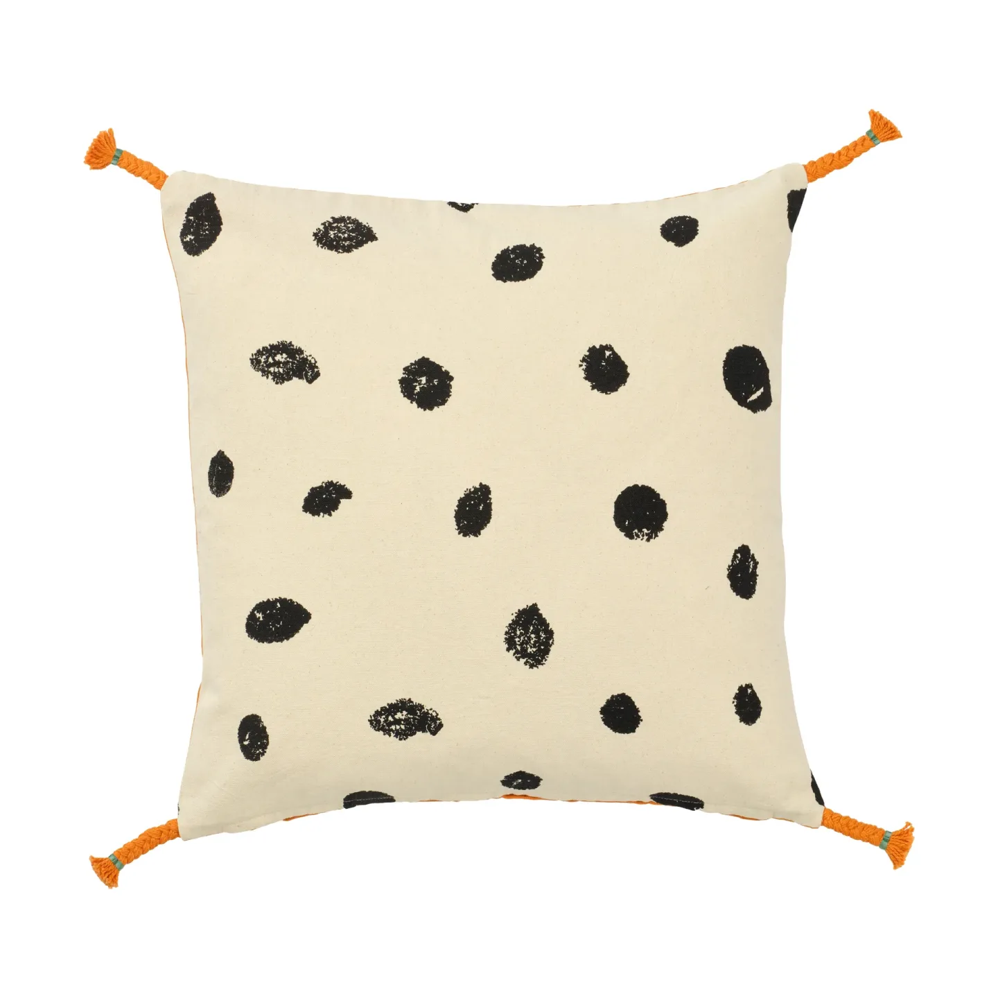 Kid's Concept Pippi Kissenbezug 50x50 cm Weiß-orange