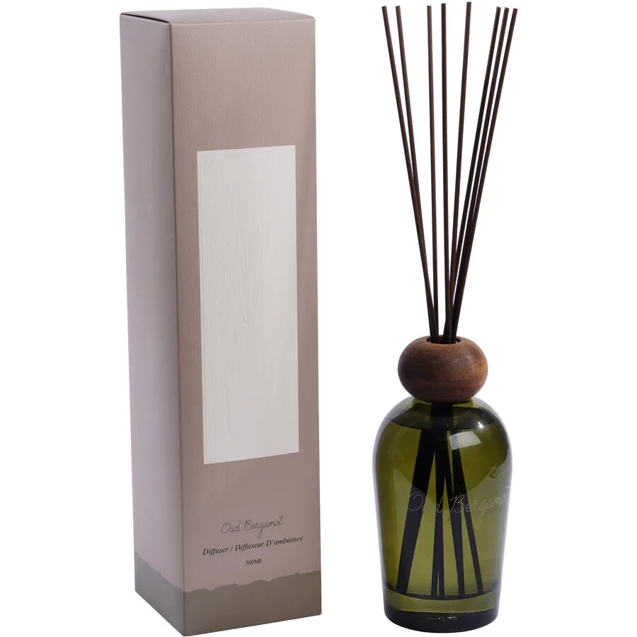 Diffusor Sarina Grün Glas/Holz 500 ml