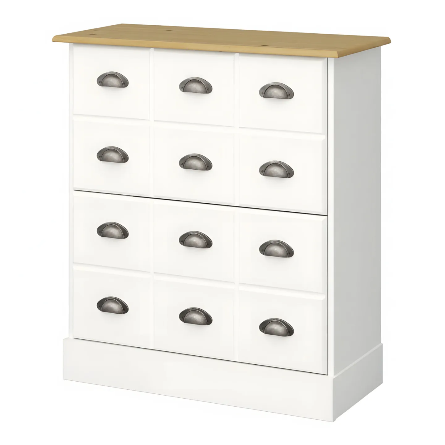 Orienty Schuhschrank 2 Klapptüren weiß.