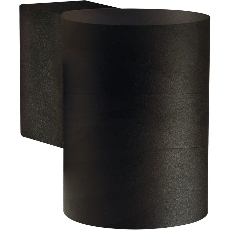 NORDLUX Wandlampe aussen Tin Schwarz Metall 7.6 cm 10.6 cm