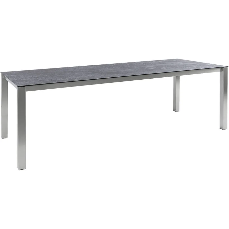 Gartentisch Malta Ocean black Keramik/Edelstahl B 140 T 80 cm - Möbel Konfigurator: Traummöbel individuell zusammenstellen