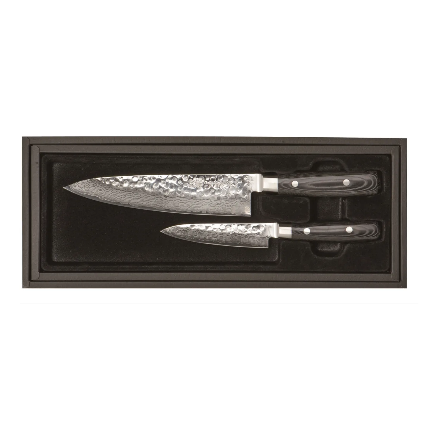 Yaxell - Yaxell Zen Set 2-Del Kock 20Cm & Allkniv 12Cm - Knivset - Metall