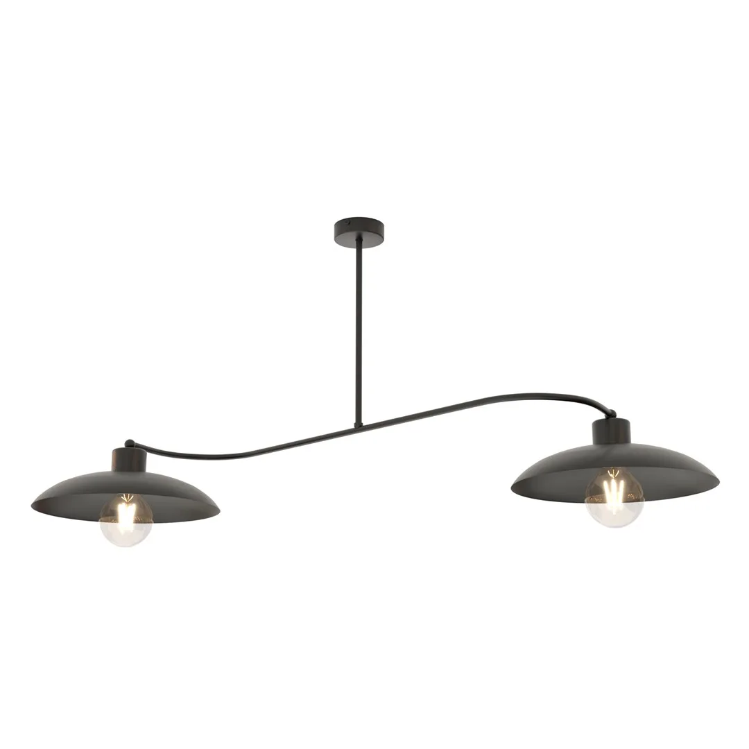 Emibig Lighting - Foster 100cm - Takplafond - Svart