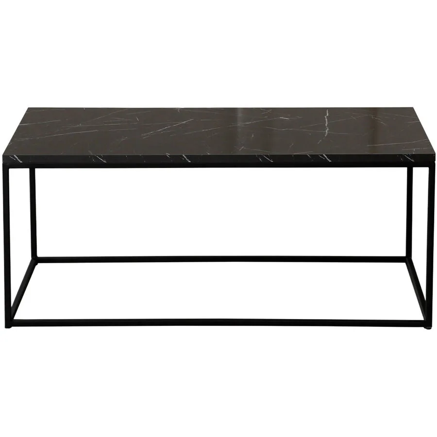 Salontisch Yasam schwarz Melamin B 95 T 55 cm