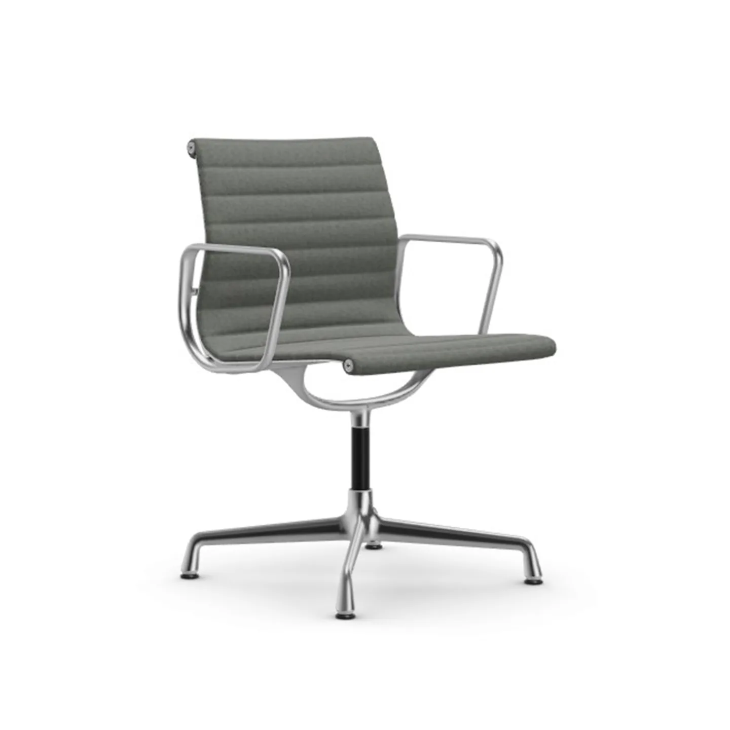Vitra - Aluminium Chair EA 104 Nero/Ivory 23 - Kontorsstolar - Charles & Ray Eames - Svart