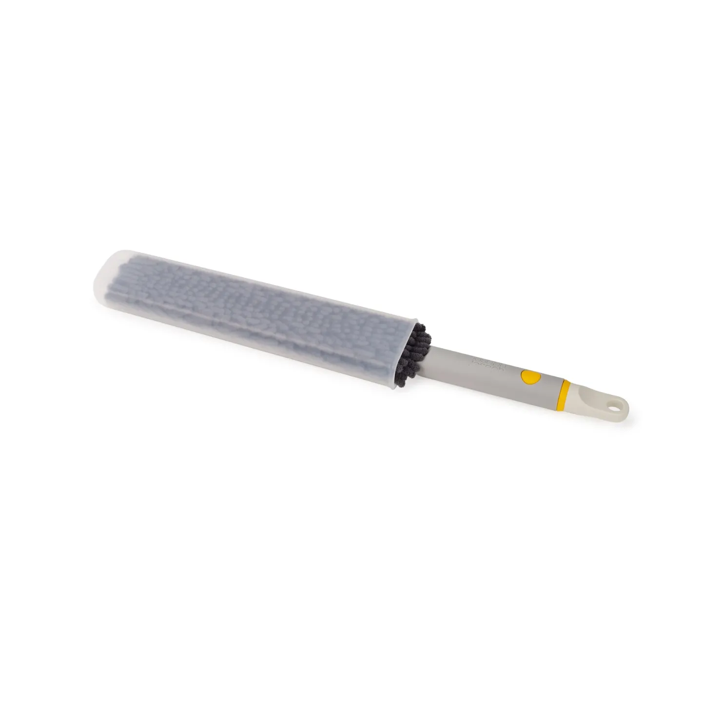 Joseph Joseph Cleantech 3-in-1 Staubwedel mit Kunststoffschiene Light Stone
