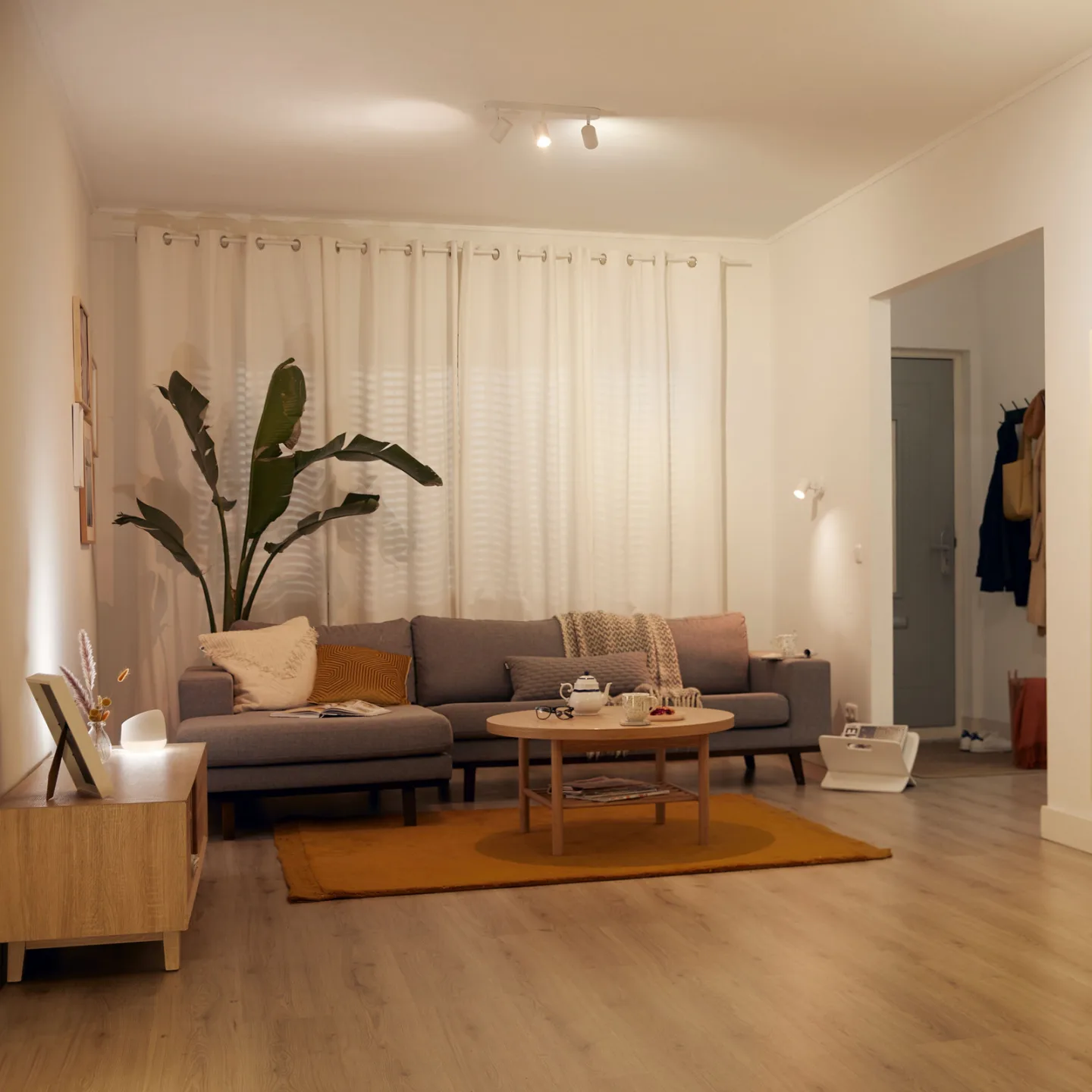 Imageo 3 Deckenleuchte RGB White - WiZ - Wohnzimmer - Modern - Aluminium - Mehrflammig