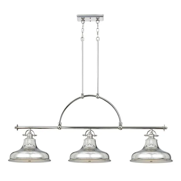 Elstead Lighting - Emery 133cm - Taklampa - Silver