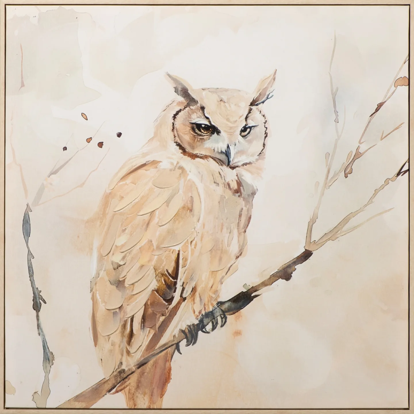 image LAND Bild Natural Owl | Schubiger Möbel