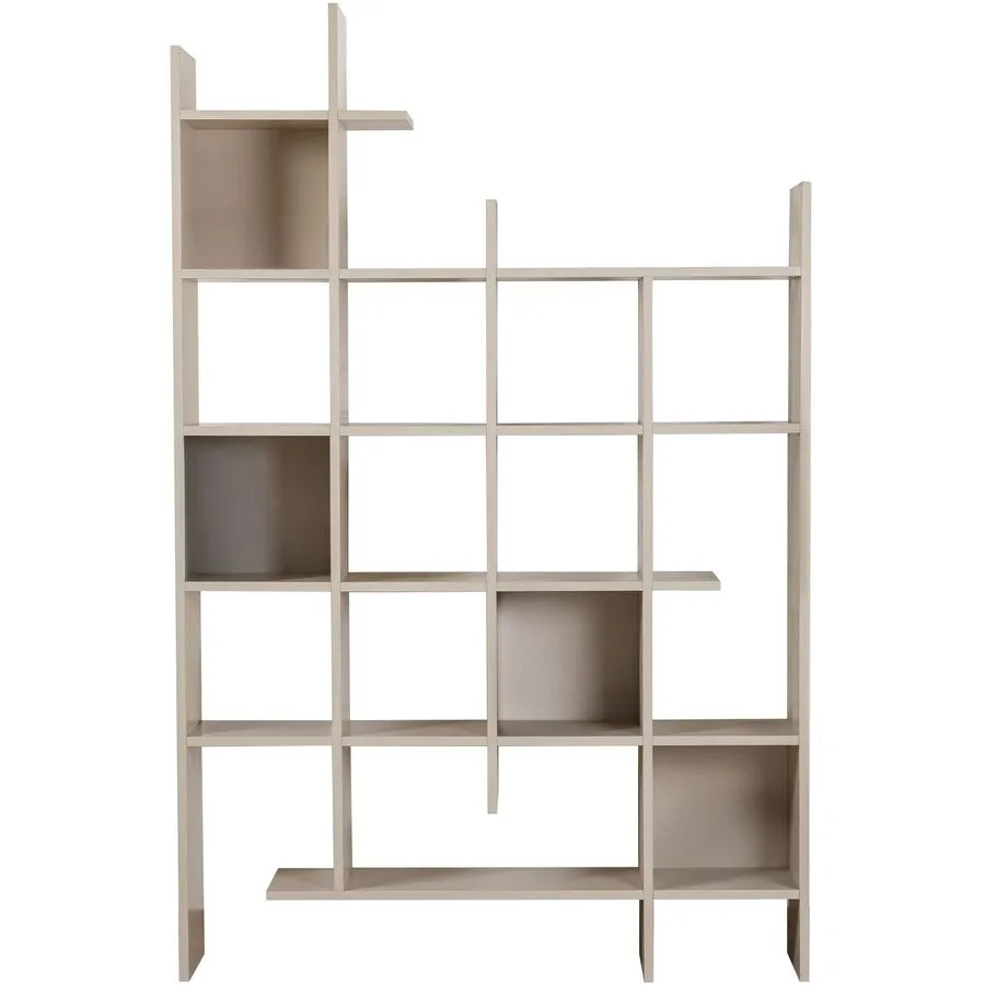 Bücherregal Georis sand Holzwerkstoff B 122 H 188 cm