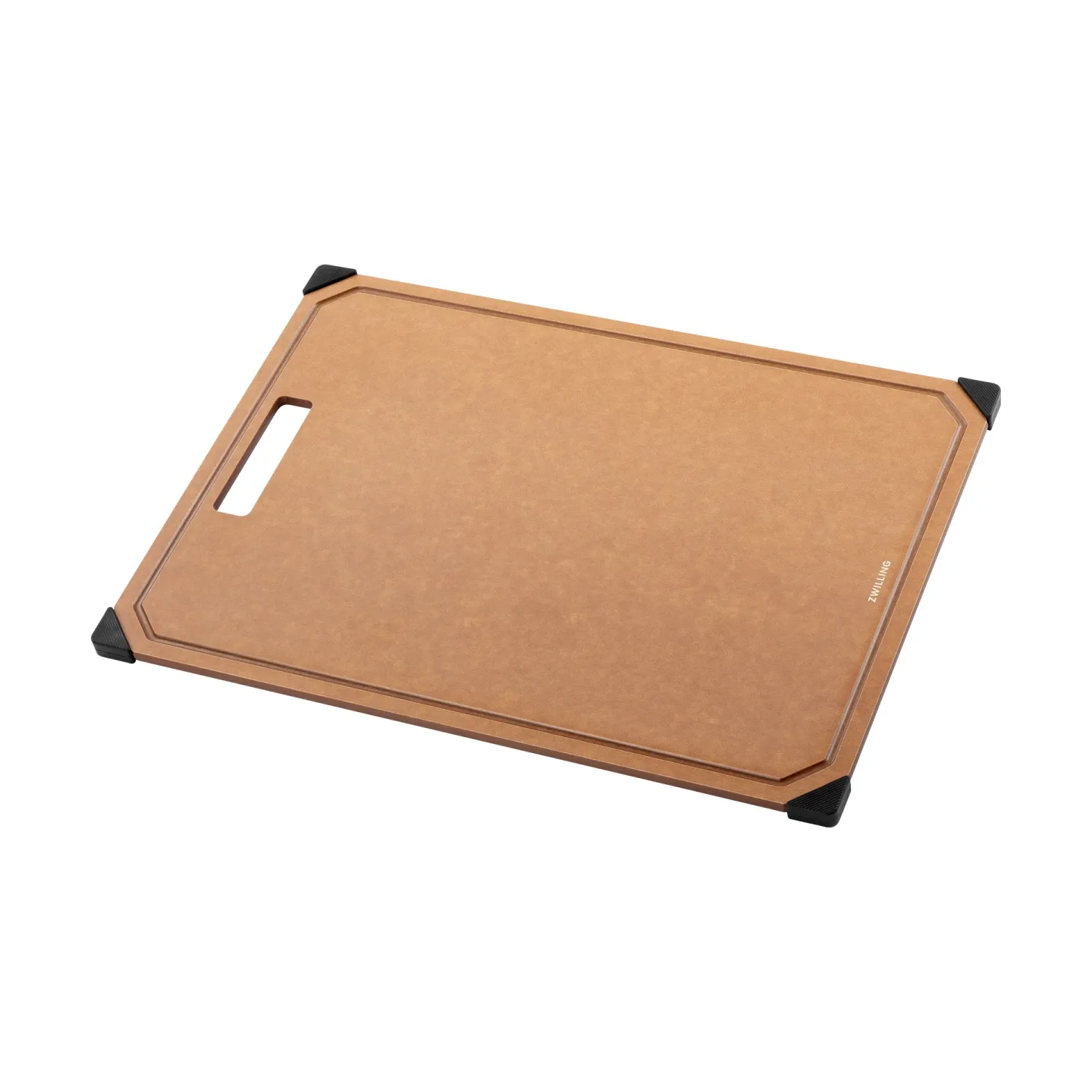 Zwilling Zwilling Schneidebrett Holzfaser braun L
