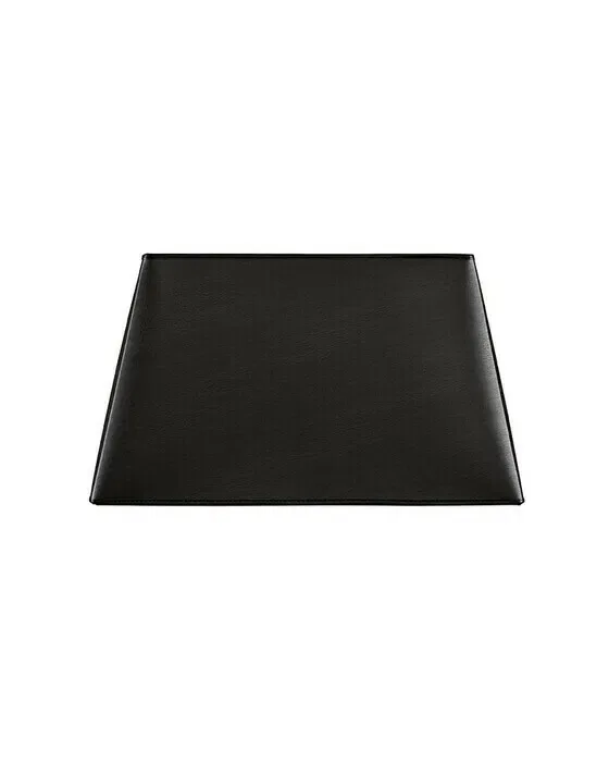 Rectangular lampskärm leather ebony