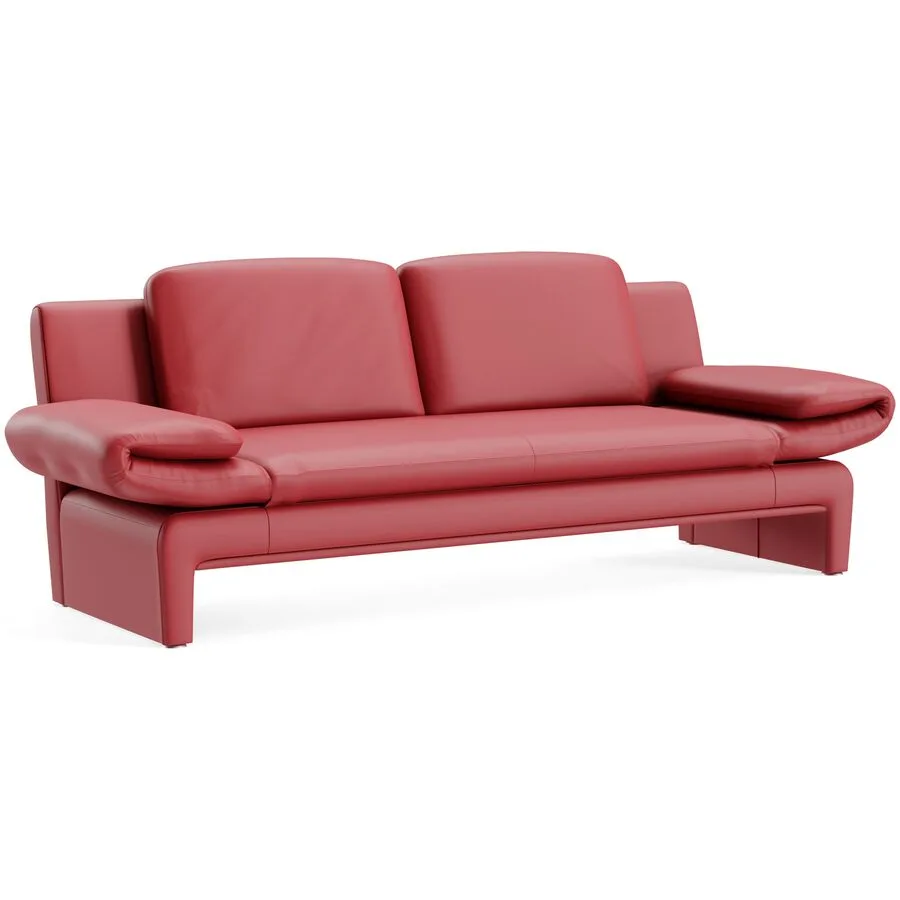 Sofa Astra Ohne Larina - signalrot 115 B 308 T 83 cm - Möbel Konfigurator: Traummöbel individuell zusammenstellen