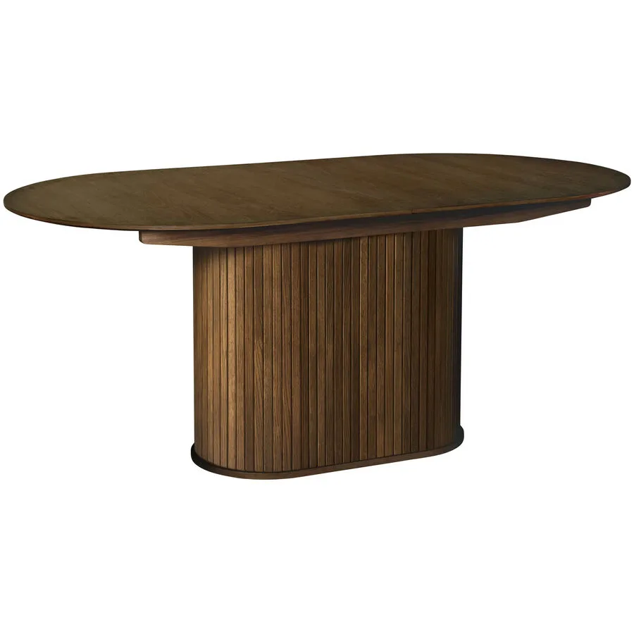 Esstisch ausziehbar Norma Eiche dunkel MDF/Holzwerkstoff B 180 T 95 cm