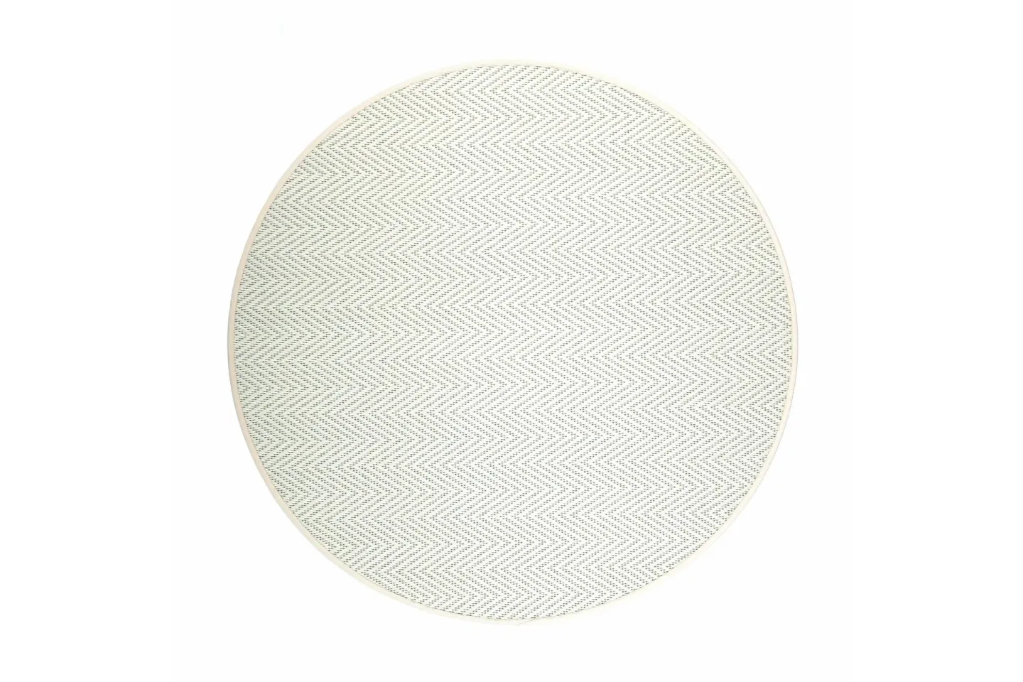 Elsa Matta Rund 133 cm Vit - Vm Carpet