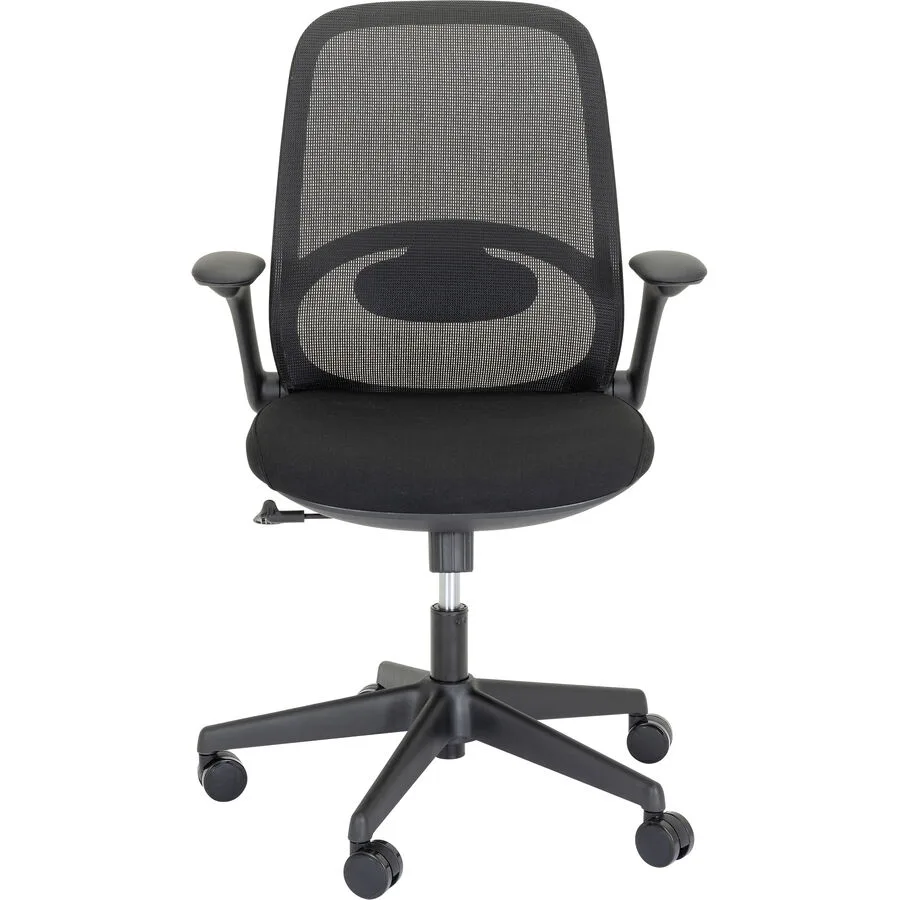 MyDeal Bürostuhl Falcone schwarz 60% Polyester, 40% Nylon/Kunststoff H 97.5 cm