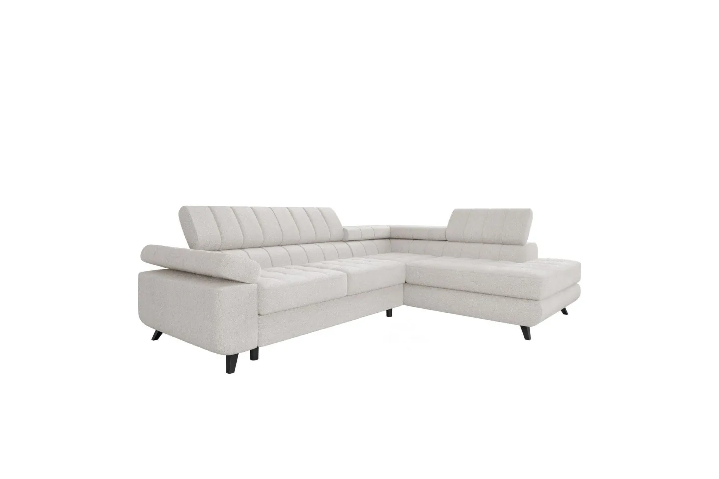 Amshyttan Soffa med Schäslong 3-sits - Vit