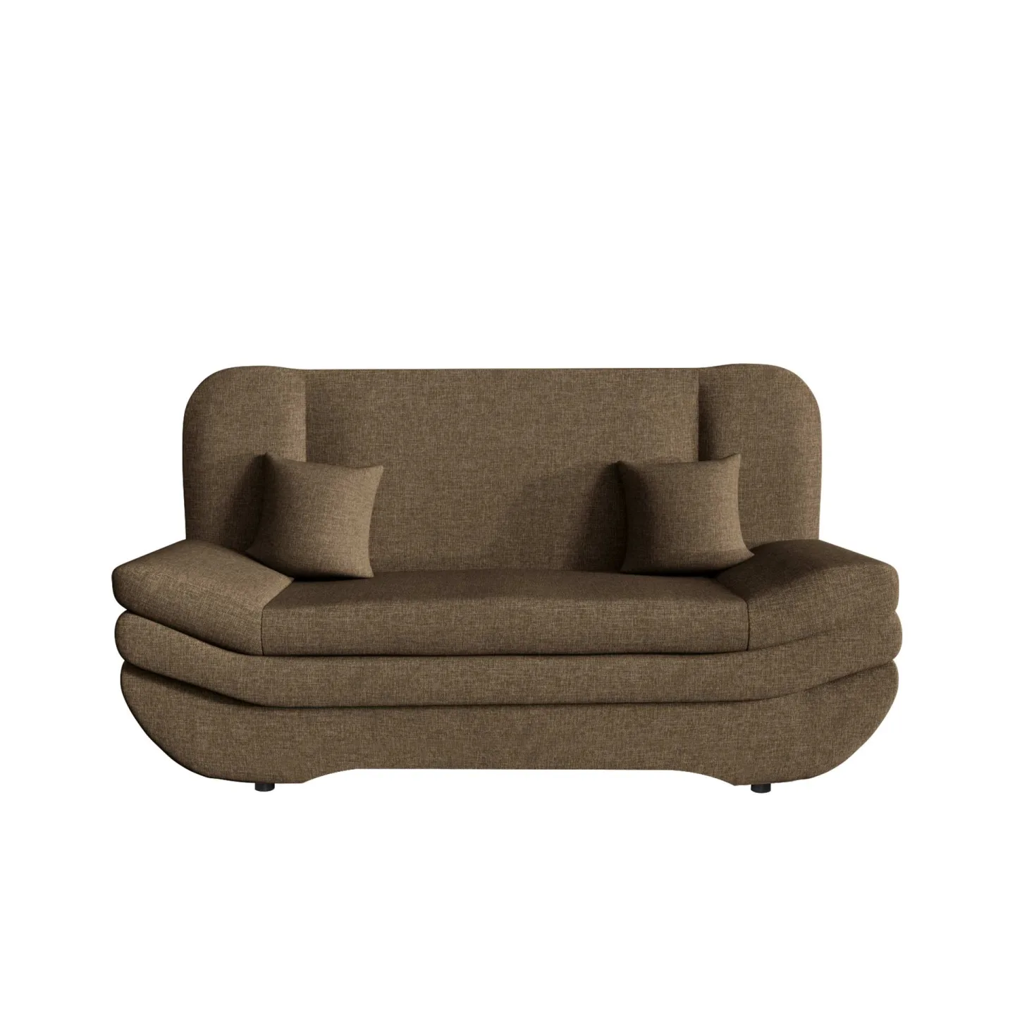 Figurelle Bäddsoffa 2-sits - Brun