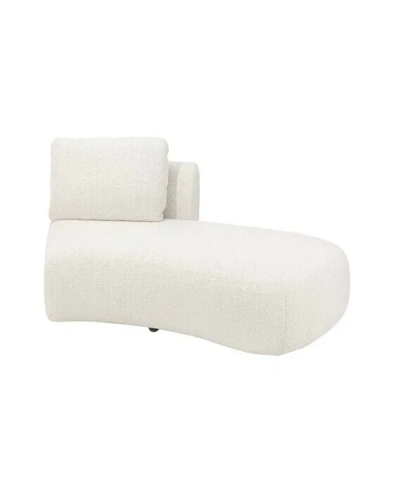 Dixon modul højre bouclé cream 2-sits