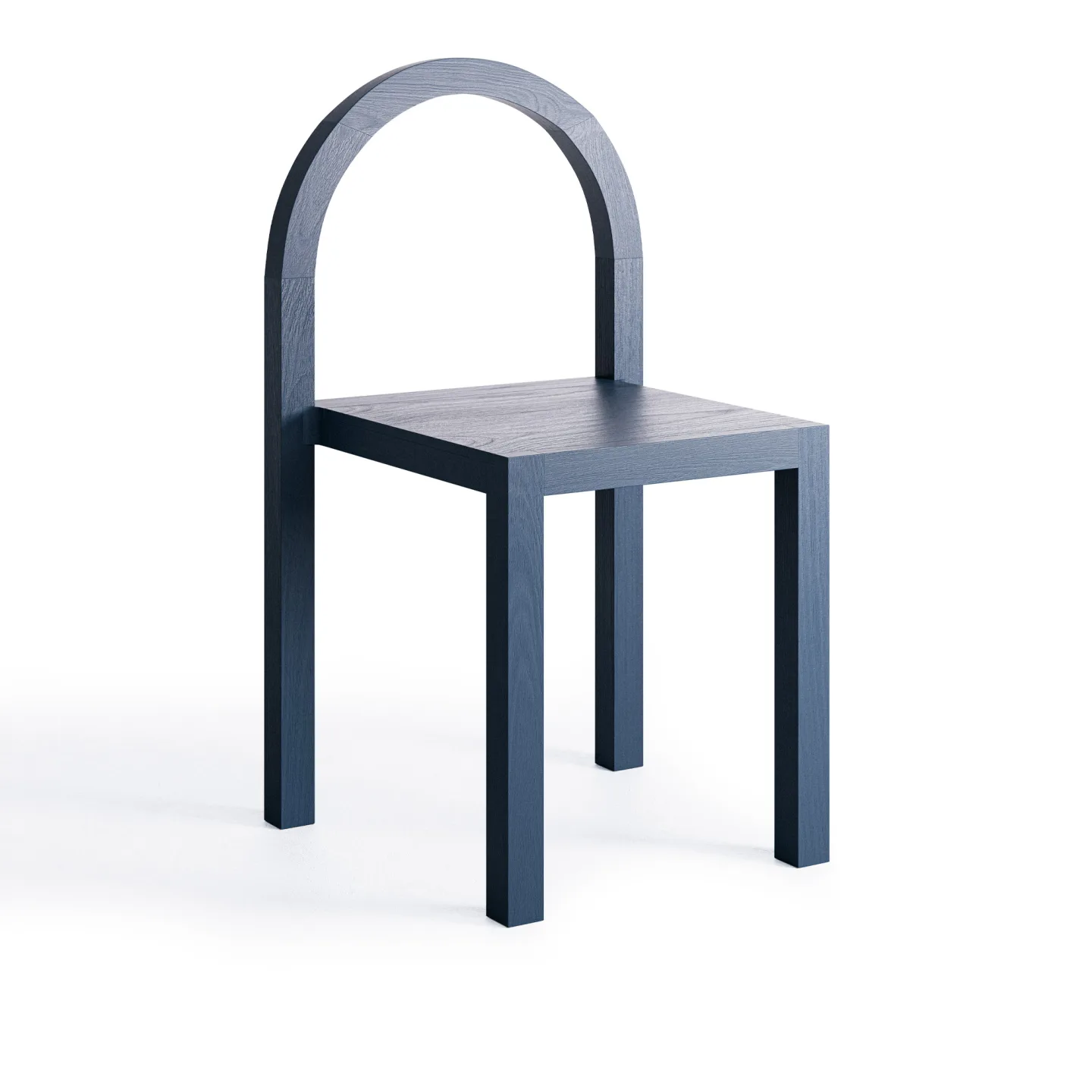 Länna - L.A. Dining Chair Blue - Matstolar - Lotta Agaton - Blå - Trä