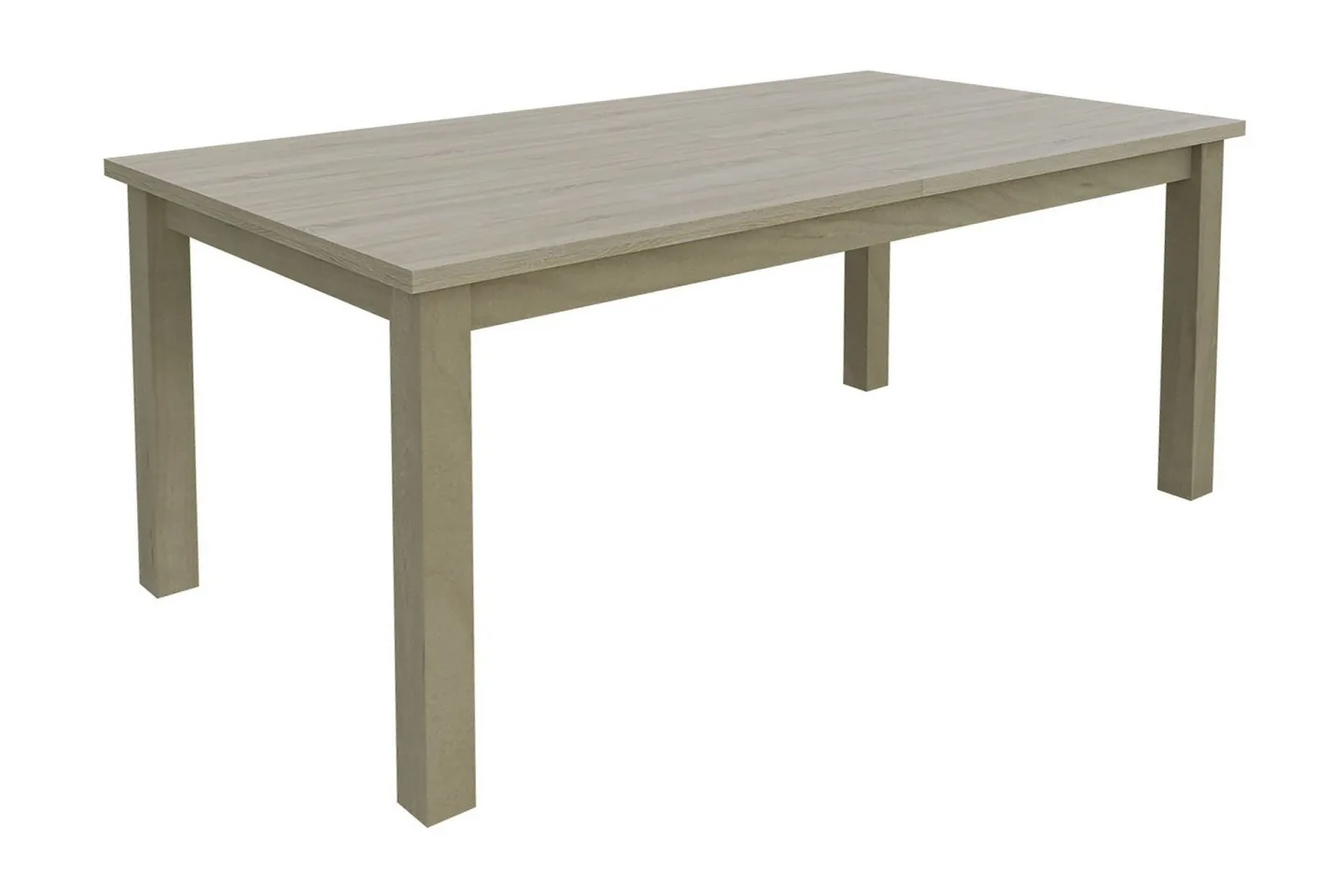 Tabell Förlängningsbart Matbord 160x80x78 cm - Ek