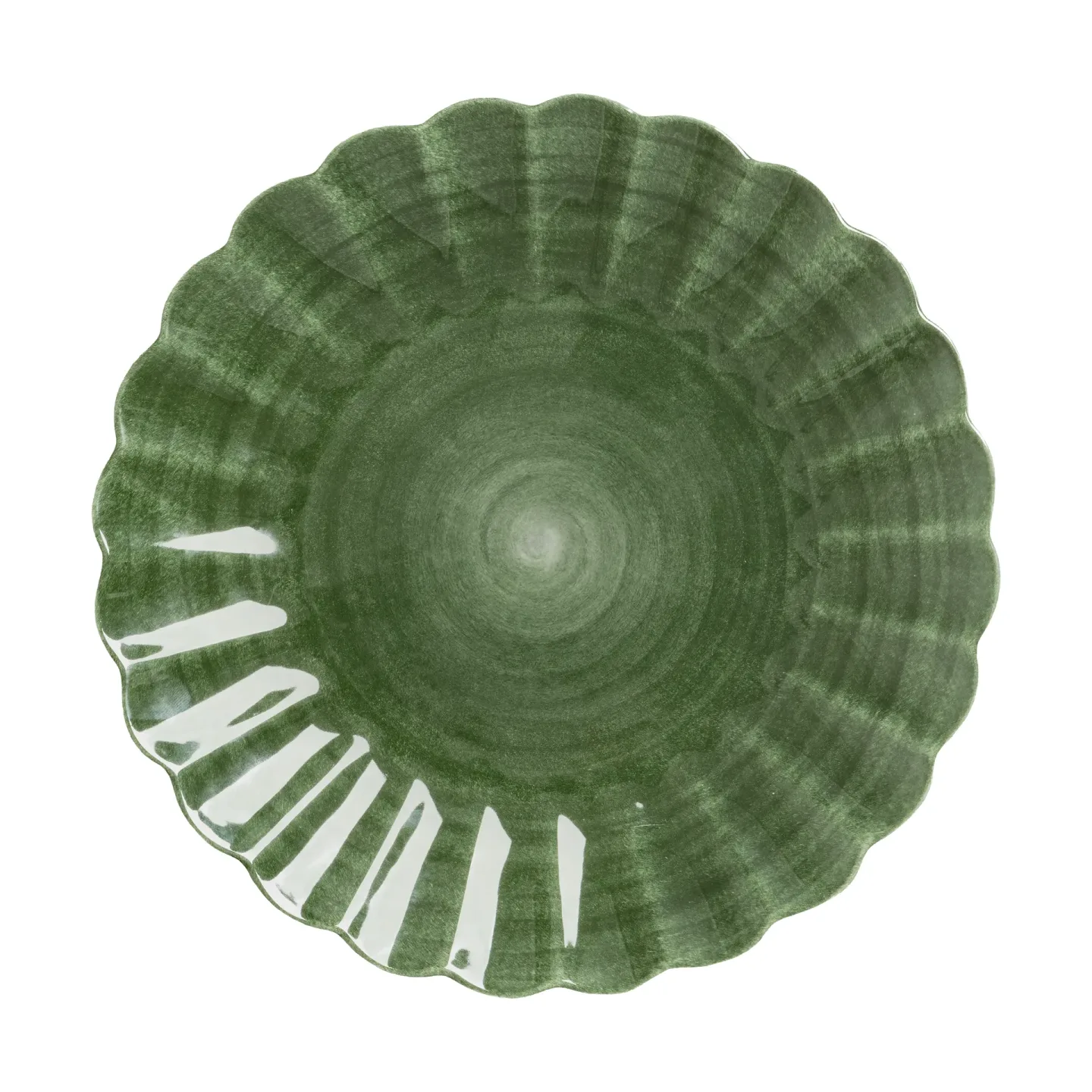 Mateus Oyster Teller 28cm Forest green