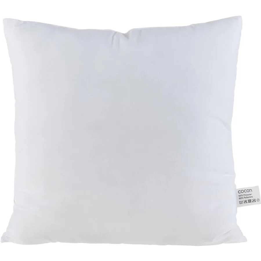 Kissen COCON Weiss Polyester B 40 T 40 cm