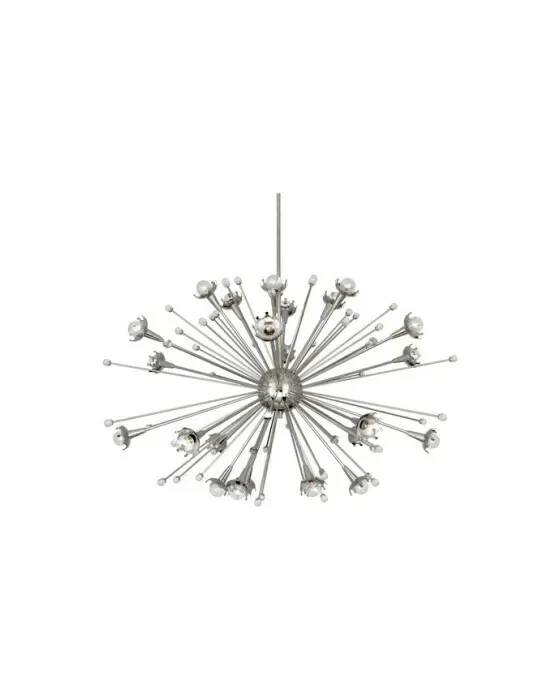 Sputnik Chandelier Nickel