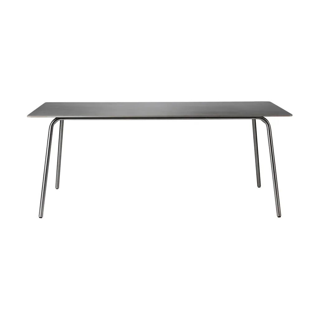 FDB Møbler M21 Teglgård Gartentisch 90x180 cm Stone-stainless steel