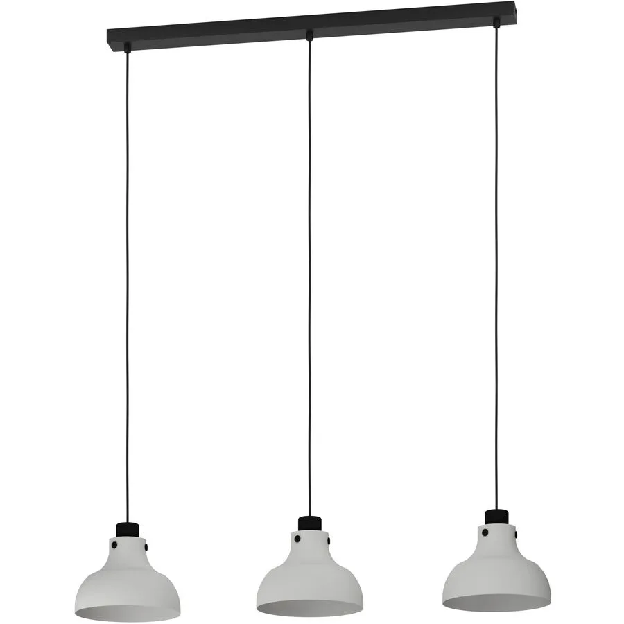 Eglo Pendellampe Matlock Grau/Schwarz Stahl 20 cm 110 cm