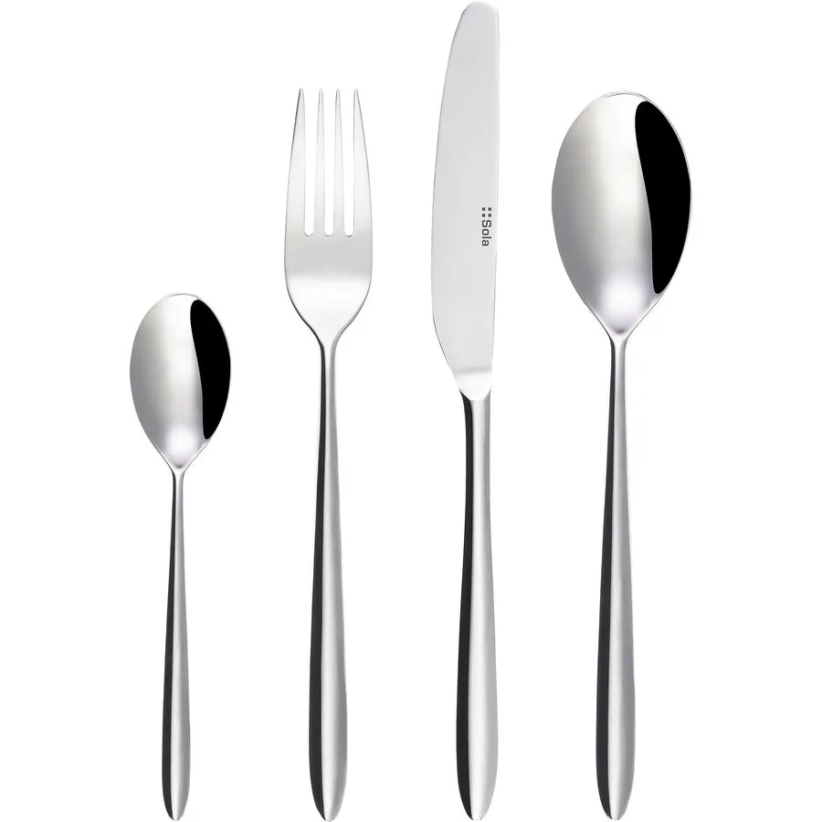 Sola Besteck-Set Gaya Exeter silber Chromnickelstahl 18/10 16 Stk