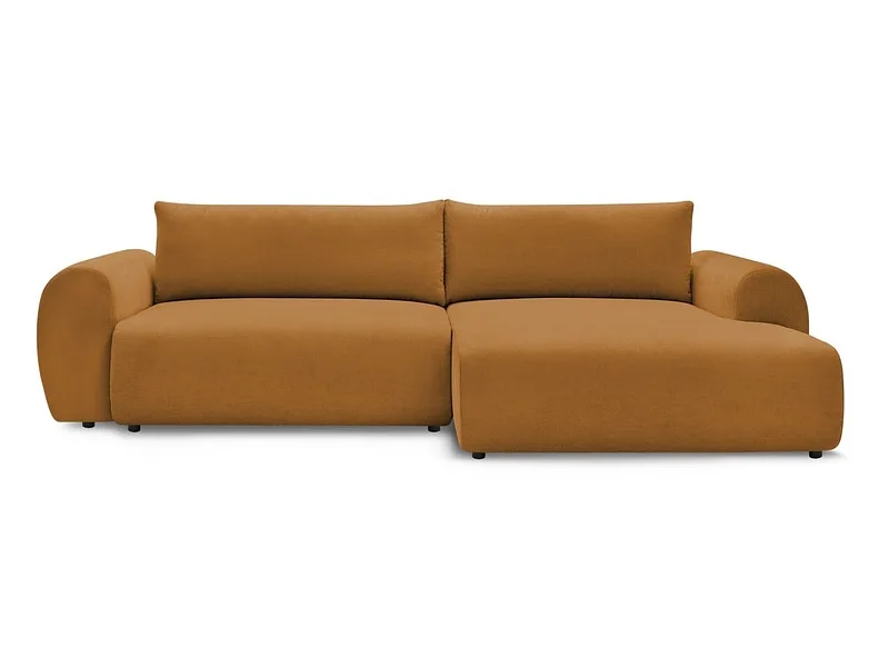 Ecksofa BOBOCHIC LUCIEN Stoff gelb