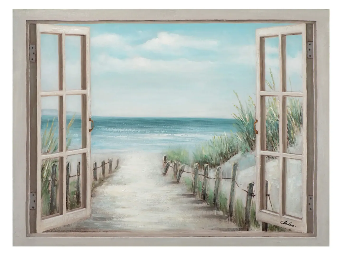 image LAND Bild Fenster mit Meerblick | Schubiger Möbel