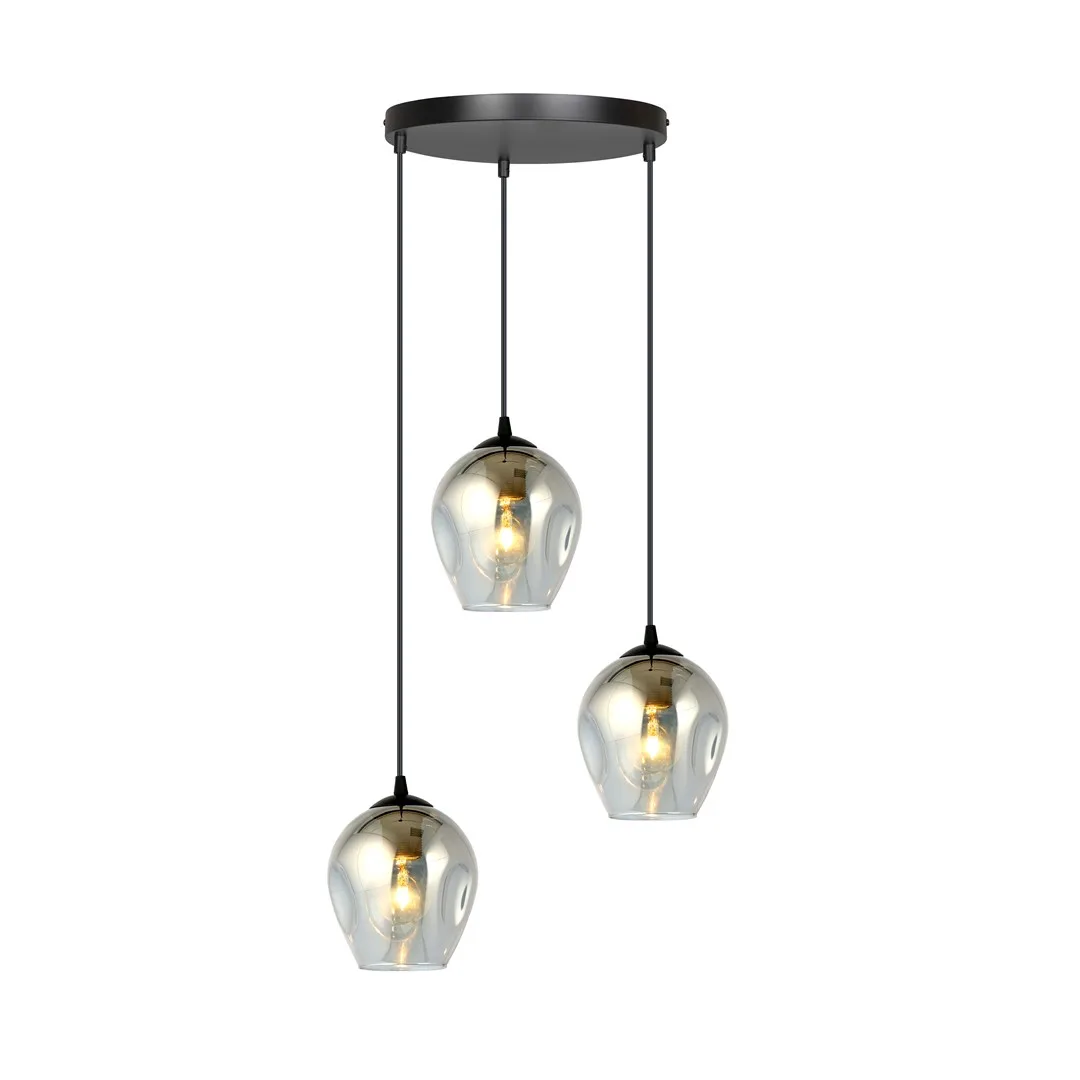 Emibig Lighting - Istar Premium Ø40 - Taklampa - Rökfärgad