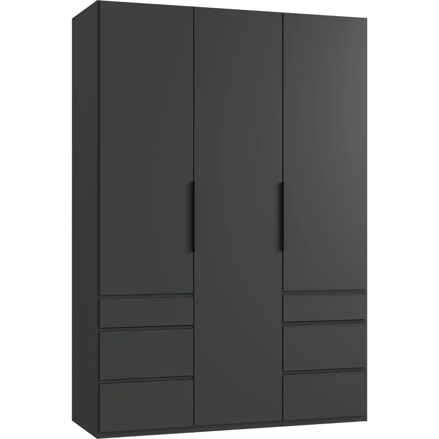 Kleiderschrank Sanko graphit Holzwerkstoff B 150 cm