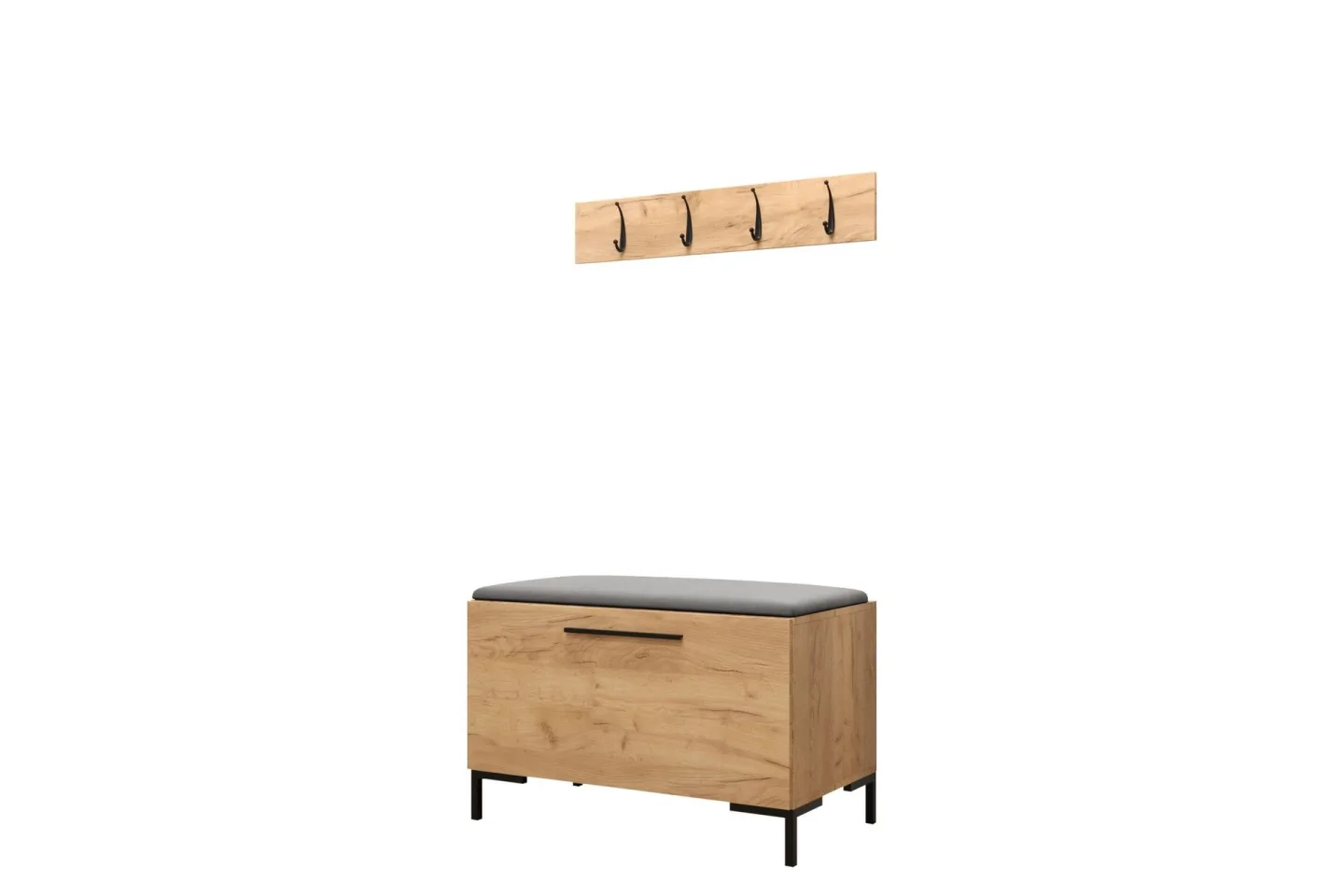 Ahsamin Hallmöbelset - Beige/Grå