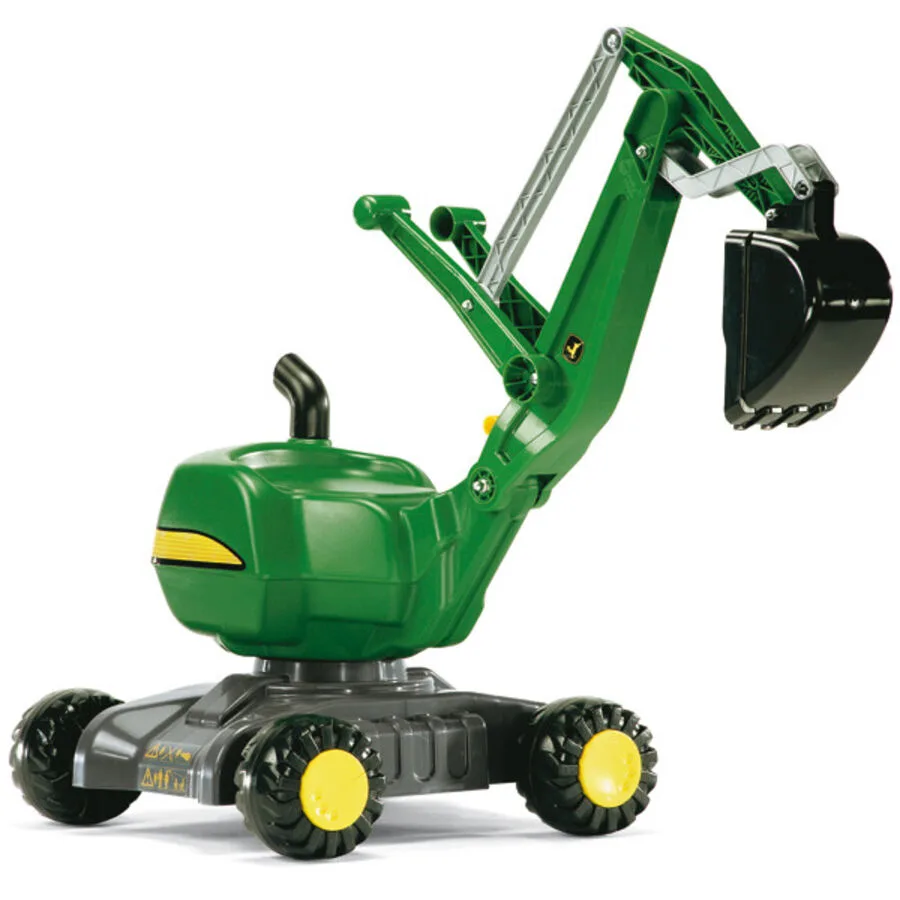 RollyDigger John Deere Rolly Toys Grün Kunststoff - Farbe: grün/schwarz