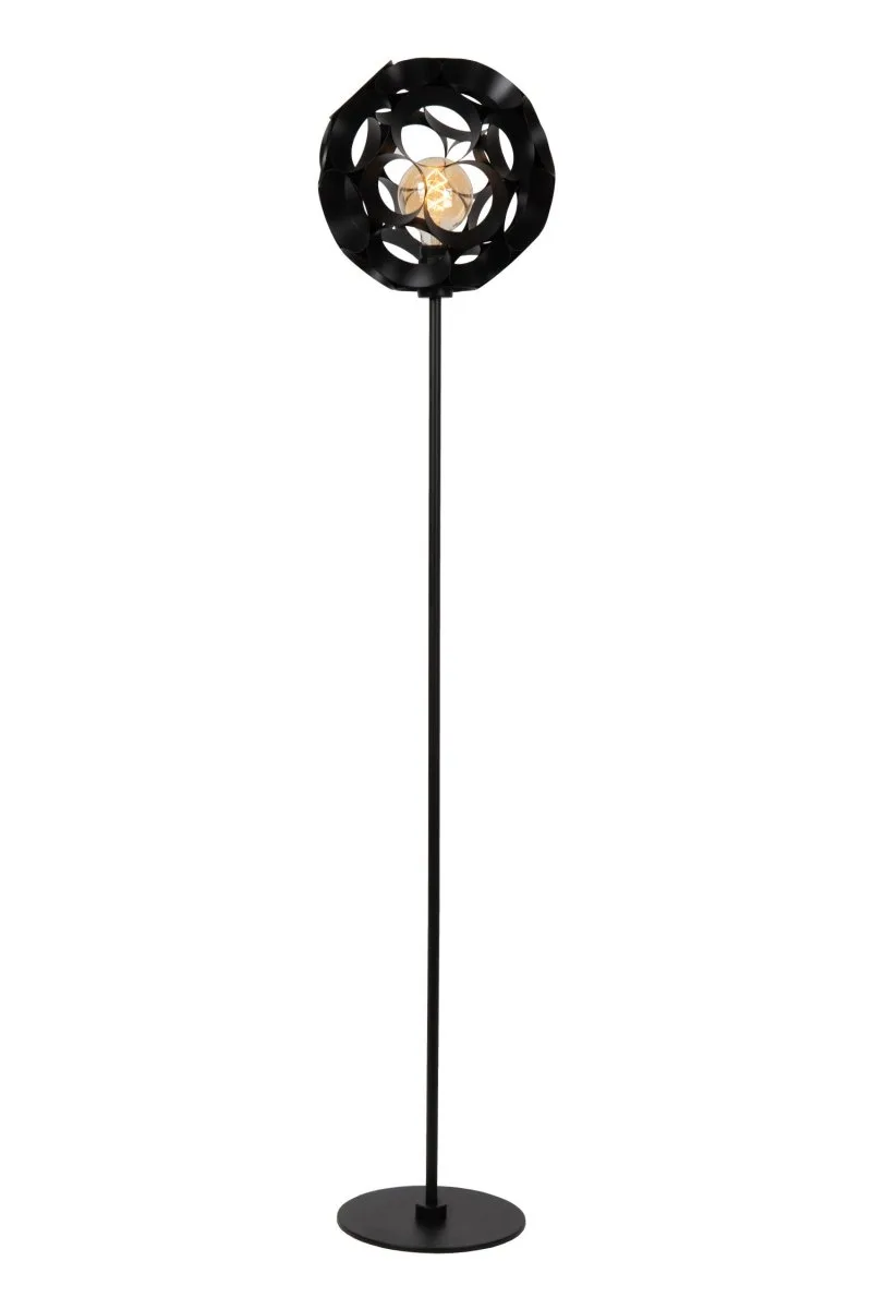 Lucide - Hannelore - Golvlampa - Svart