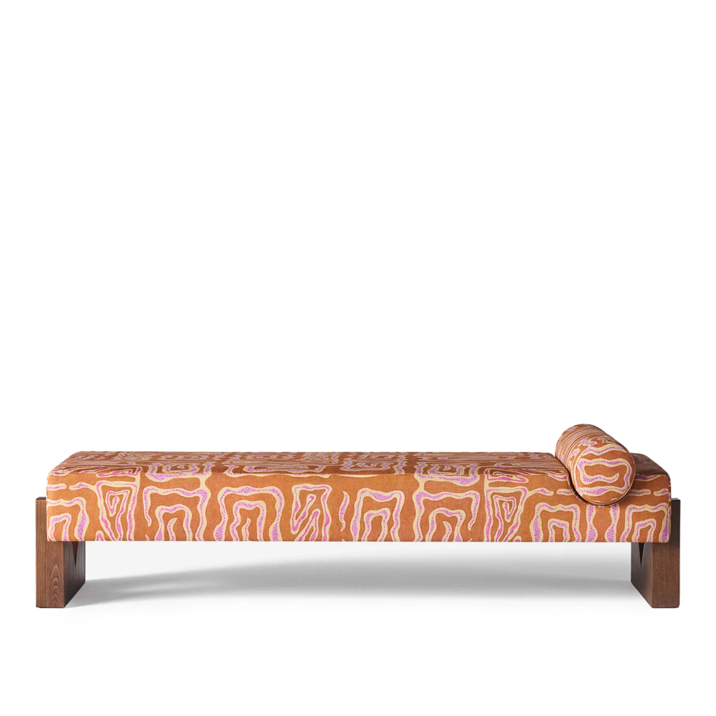 Dusty Deco - V Daybed Beaten Track Peach - Dagbäddar - Matthew Williamson - Orange - Linne