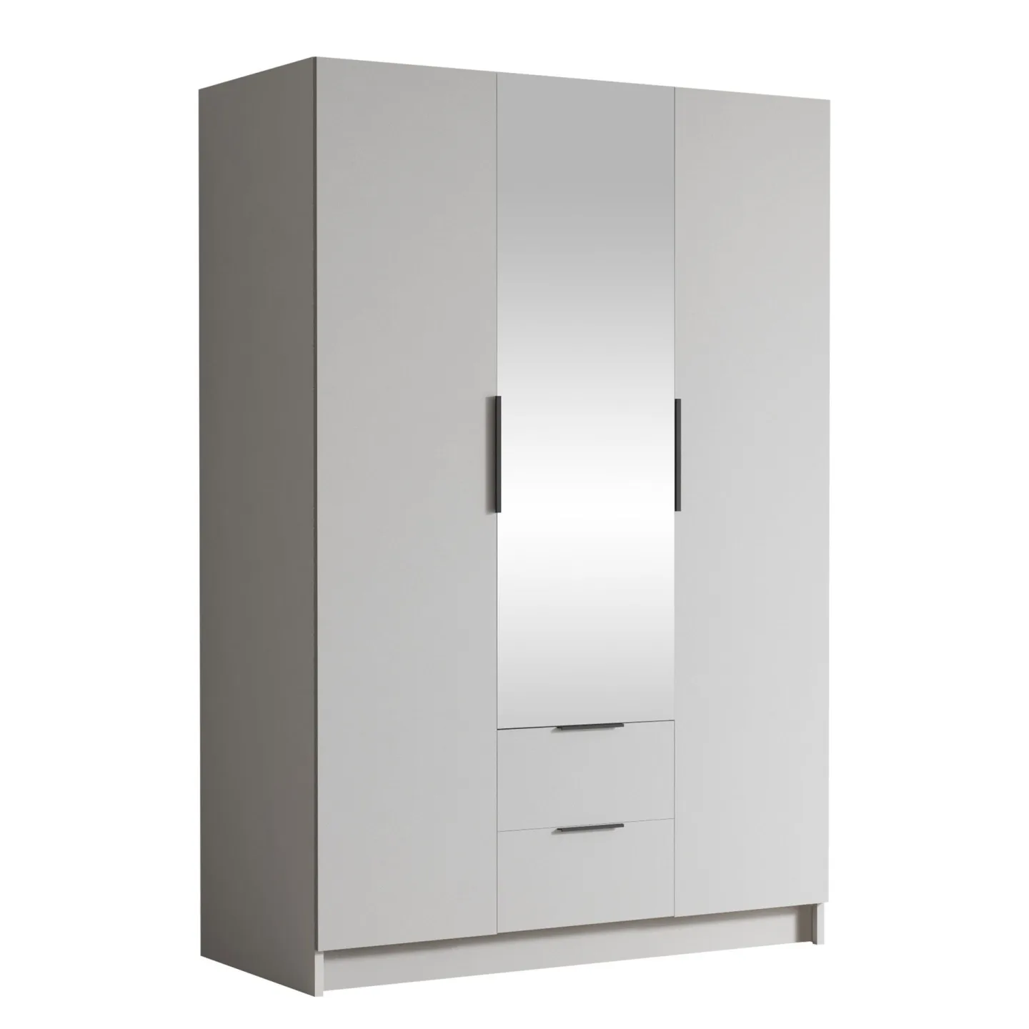 Varros Garderob med Spegel 150x216 cm - Vit