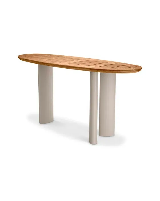 Free Form konsolbord natural teak