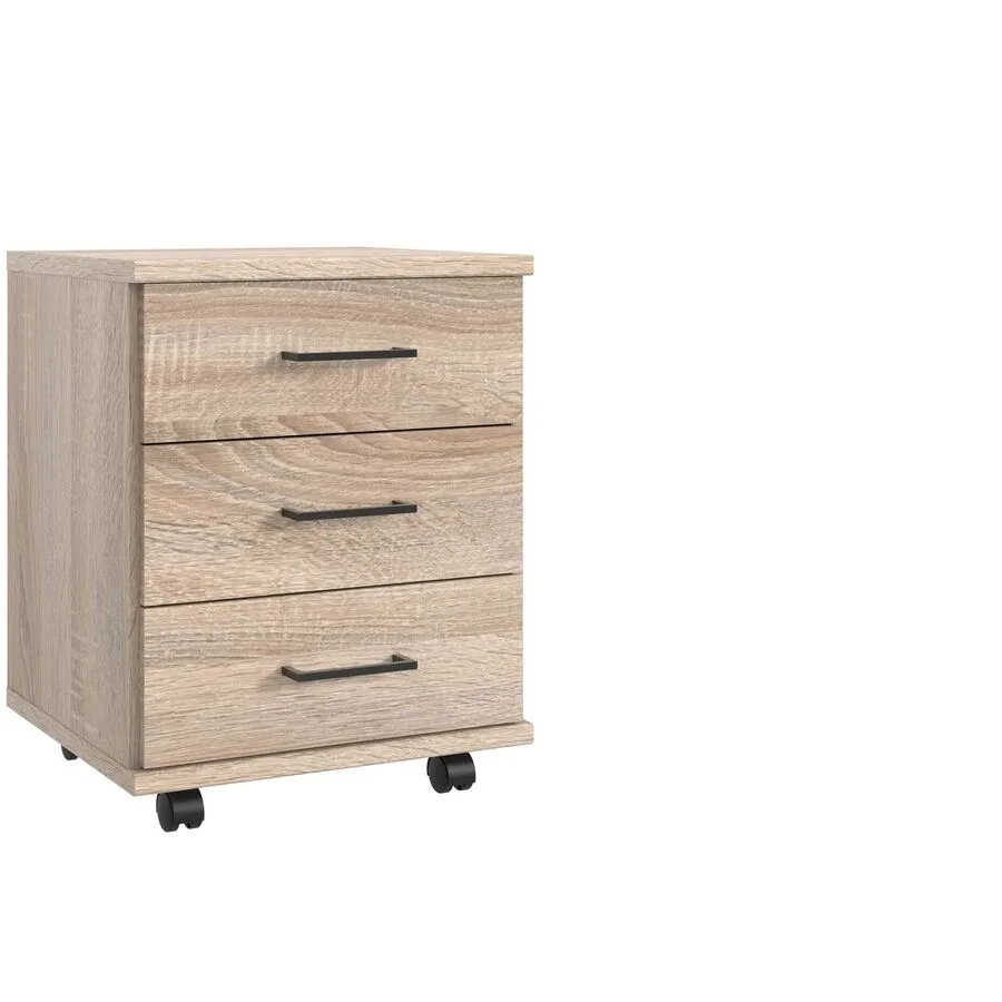 Kommode Zain Eiche sägerau Holzwerkstoff B 46 H 58 cm