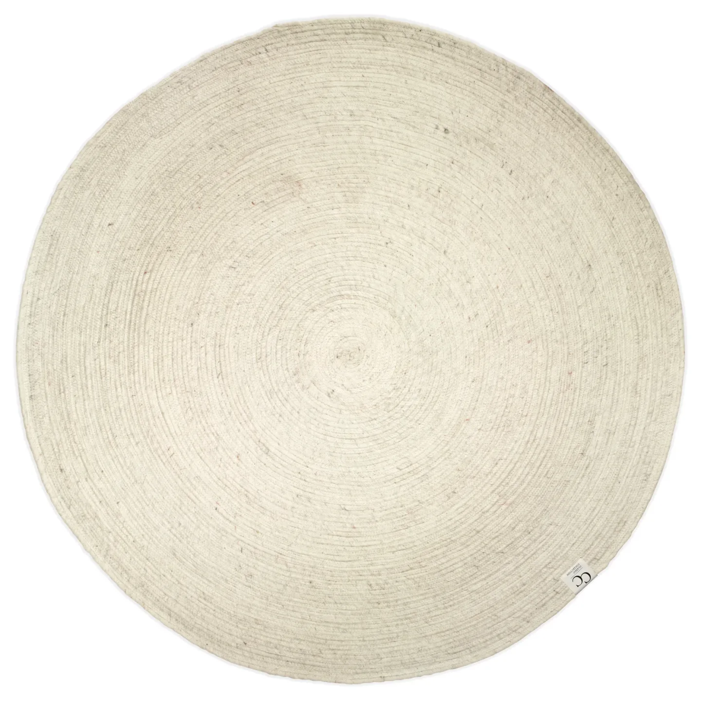 Merino matta rund vit