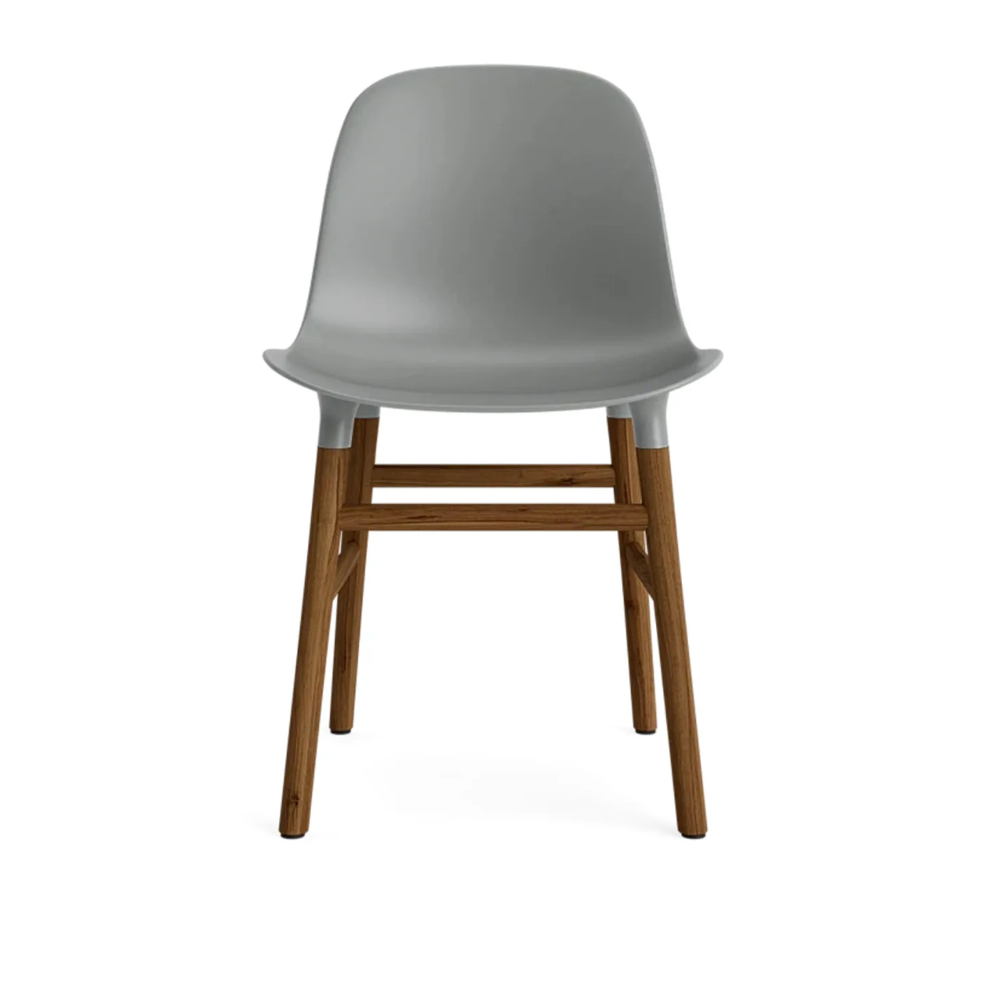 Normann Copenhagen - Form Chair Walnut Grey - Matstolar - Simon Legald - Grå - Trä/Plast
