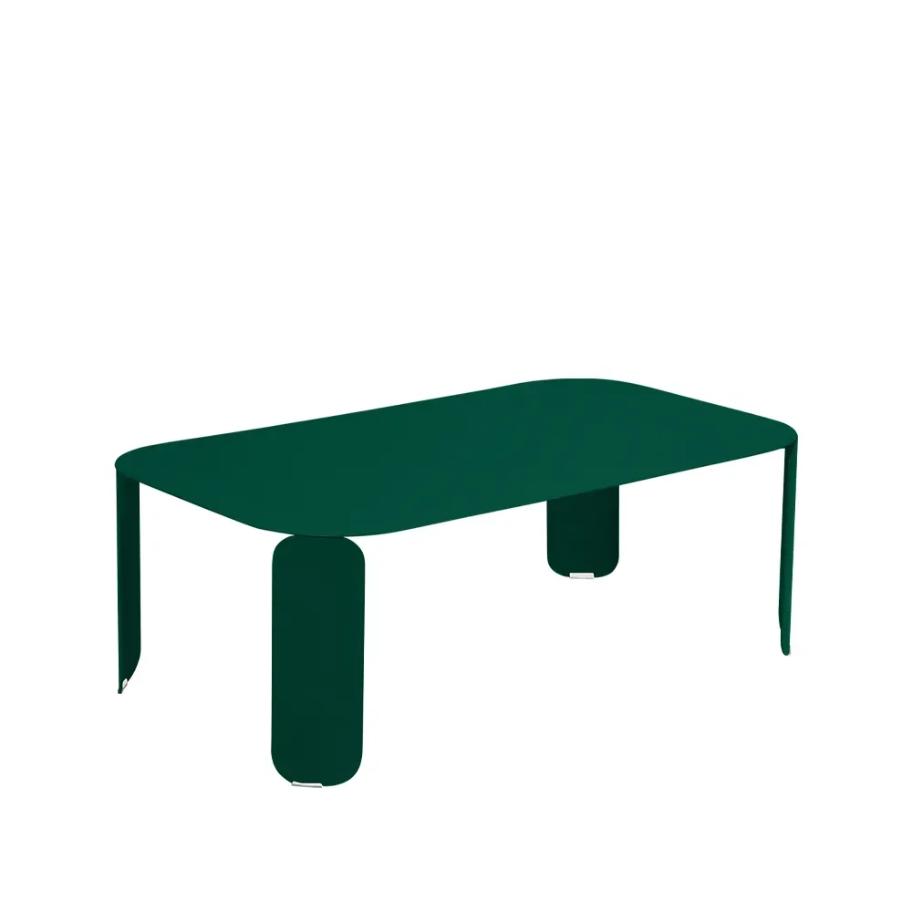 Fermob Bebop bord 120x70 cm Cedar green (grön), h.42 cm
