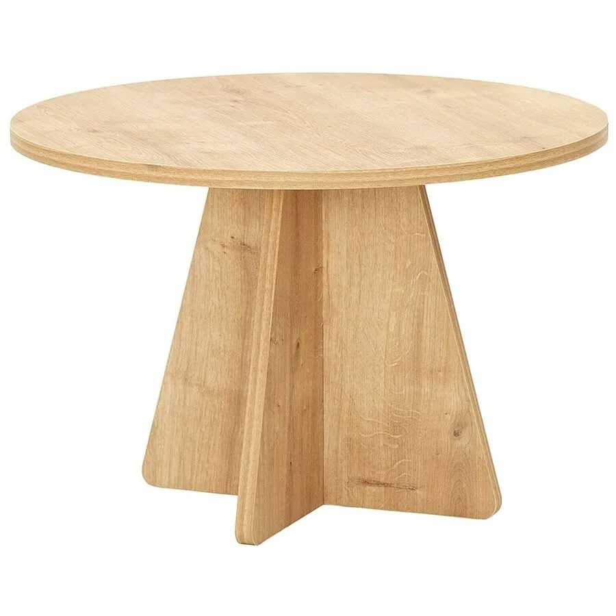 Salontisch Yasam eiche Melaminbeschichtete Spanplatte B 60 T 60 cm